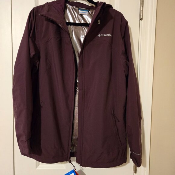 Columbia Omni-Heat Women's Jacket - Burgundy - Size M - NWT - Picture 4 of 10